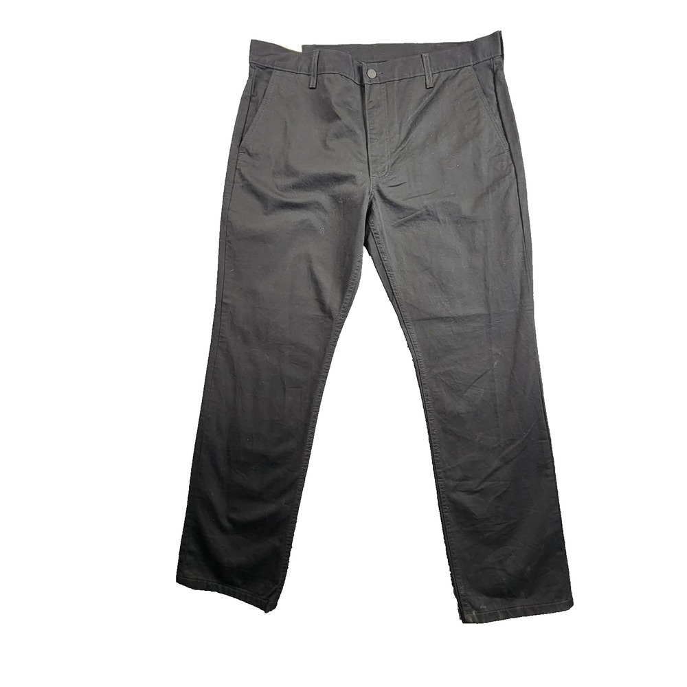 Levi Strauss & Co 505‎ Regular Fit Black Jeans Mens W38 L30